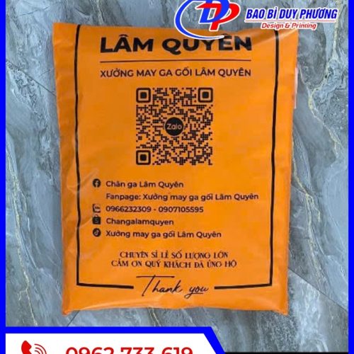 Gia cong tui HD keo in logo full mat mot mau