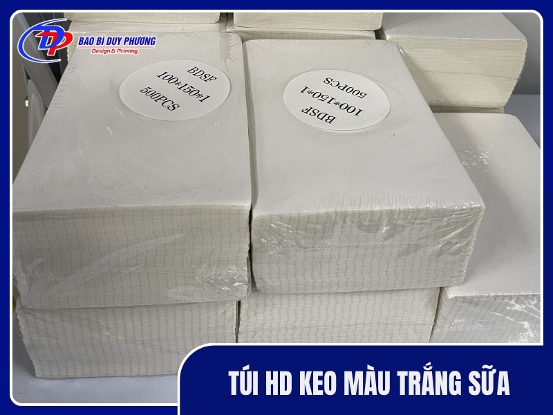 Tui HD keo mau trang sua