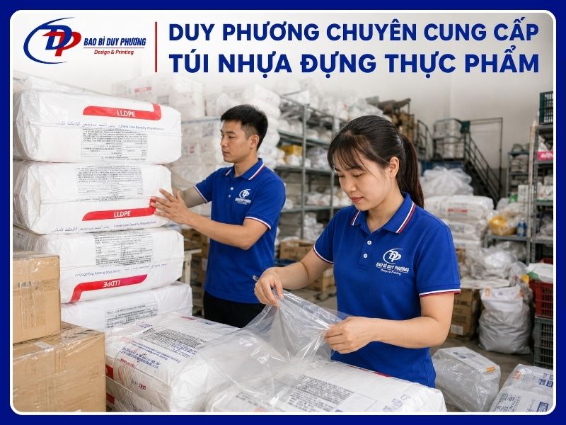 Địa chỉ cung cấp túi nilon đựng thức ăn các loại tại TPHCM
