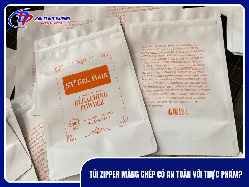 Tui zipper mang ghep co an toan voi thuc pham khong