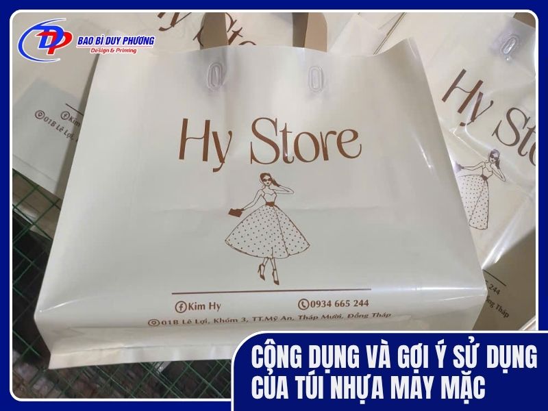 Tác dụng và 1 vài gợi ý để sử dụng bao bì may măc phù hợp với sản phẩm quần áo