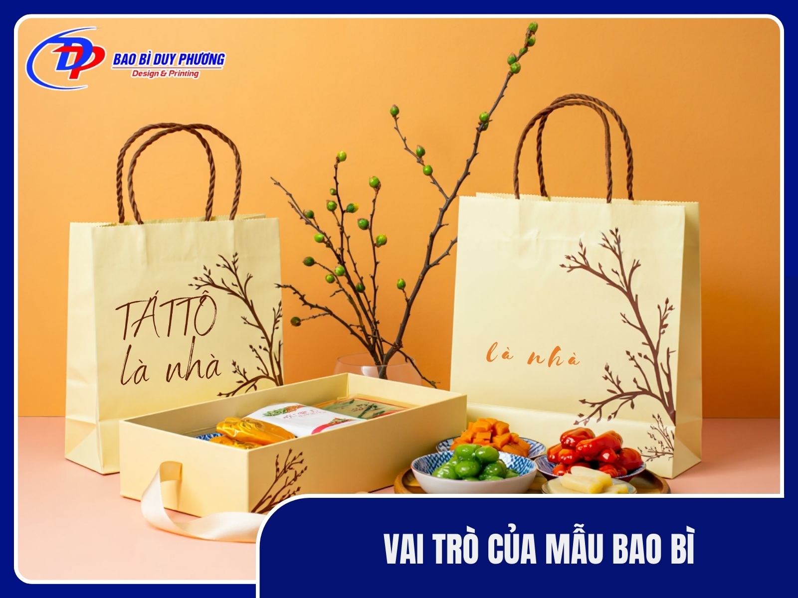 Vai tro cua mau bao bi duoc thiet ke danh cho san pham