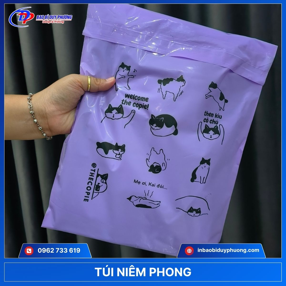 Túi niêm phong bao bì đựng quần áo