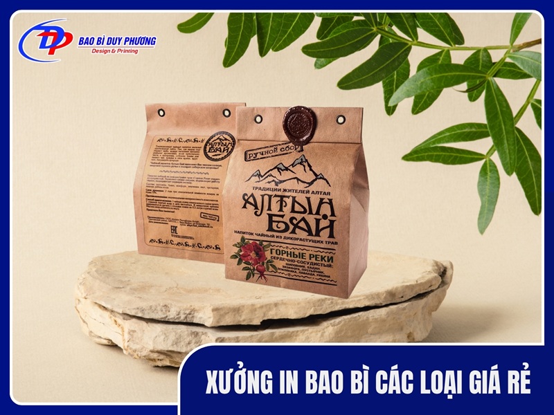 Xưởng in bao bì các loại giá rẻ uy tín tại TPHCM từ số lượng ít