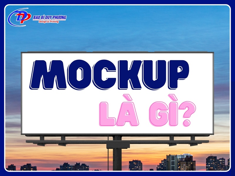 Mockup trong in ấn là gì?