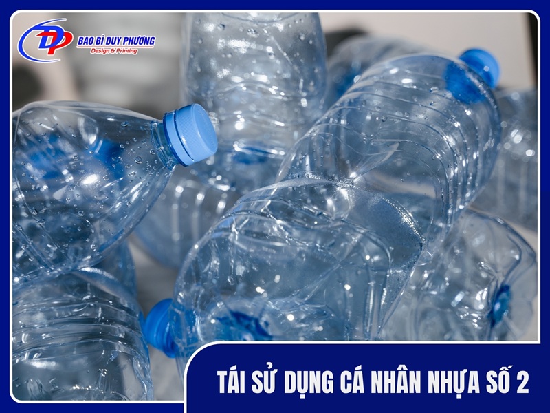 Tái sử dụng cá nhân nhựa số 2