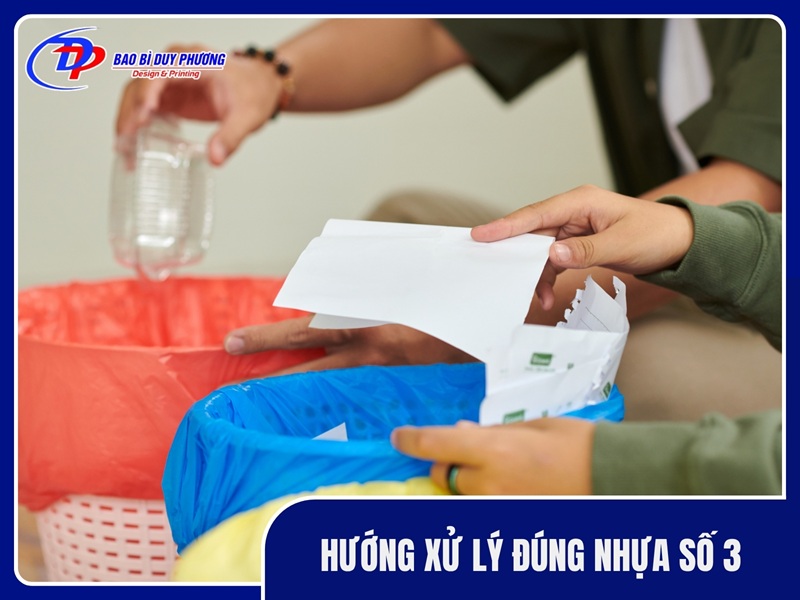 Hướng xử lý đúng nhựa số 3