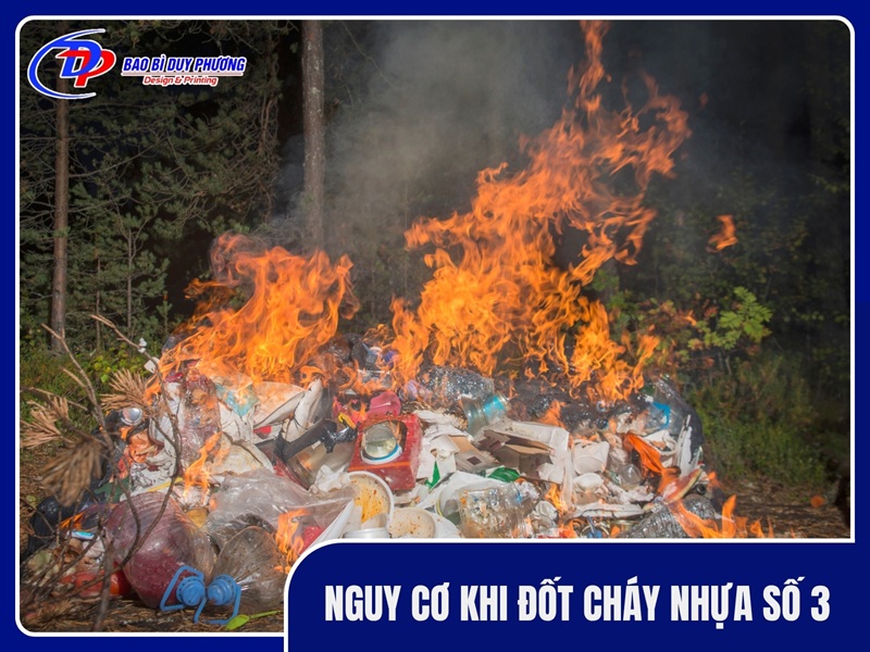 Nguy cơ khi đốt cháy