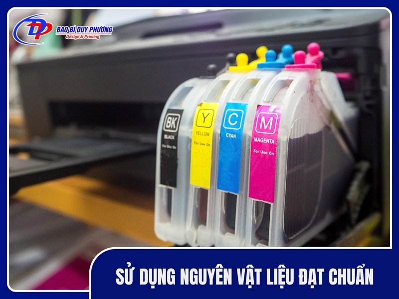 Sử dụng nguyên vật liệu đạt chuẩn