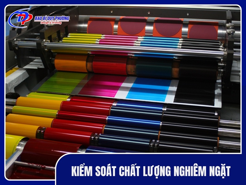 Kiểm soát chất lượng nghiêm ngặt