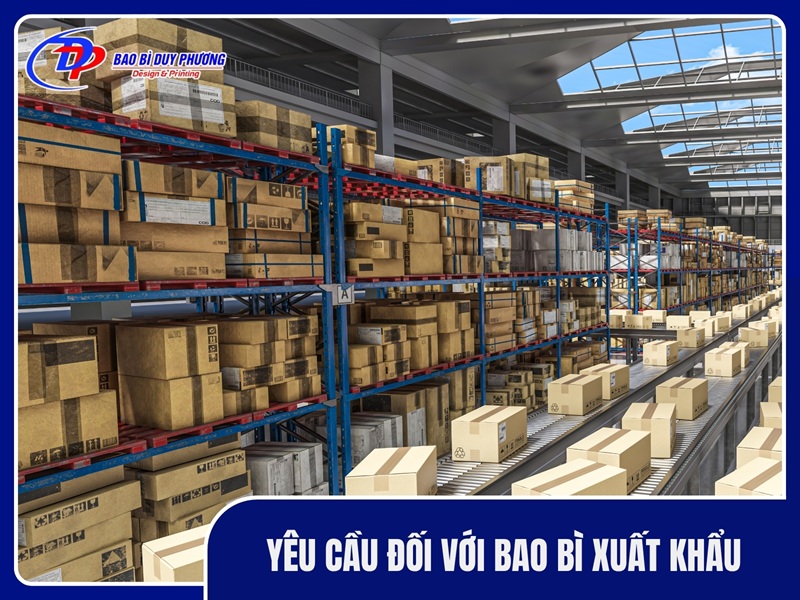 Tổng hợp những yêu cầu chung đối với bao bì xuất khẩu