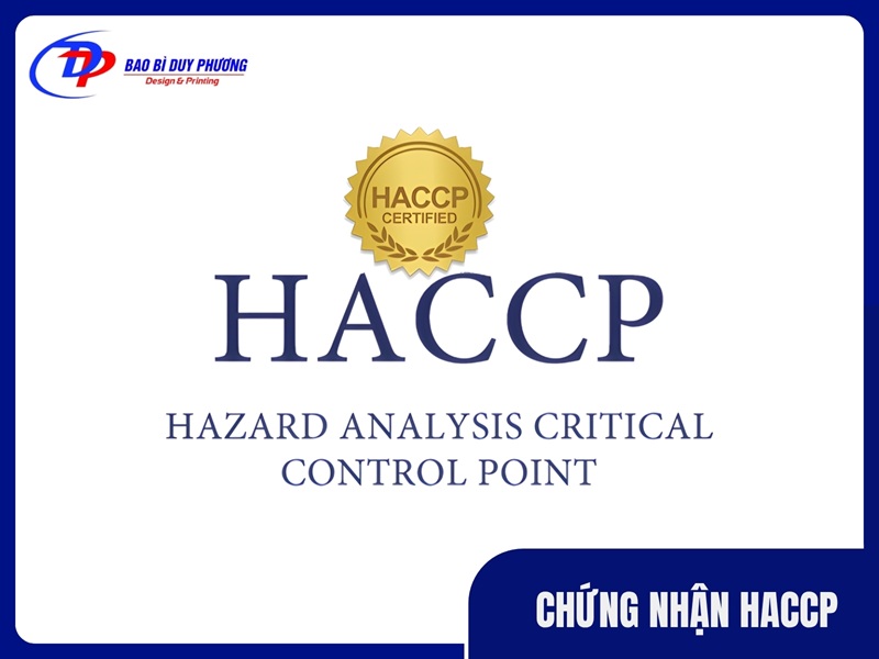 Chứng nhận HACCP (Hazard Analysis and Critical Control Points)