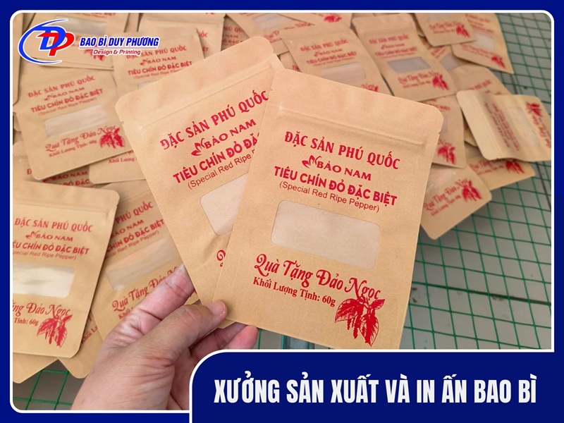 Xưởng sản xuất và in ấn bao bì chất lượng, giá tốt tại TPHCM