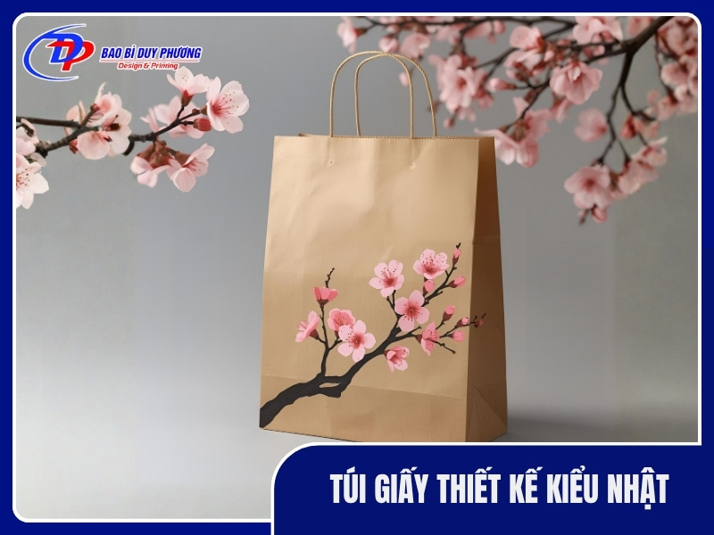 Túi giấy thiết kế kiểu Nhật