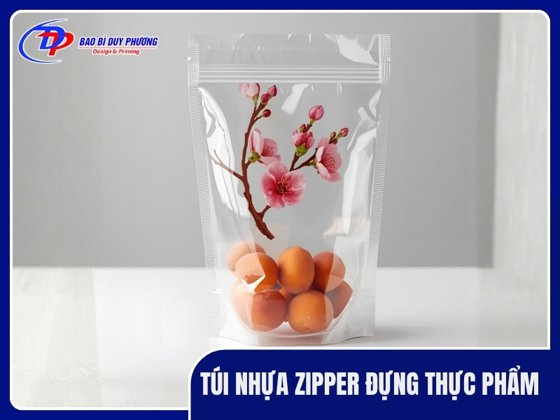 Túi nhựa zipper đựng thực phẩm