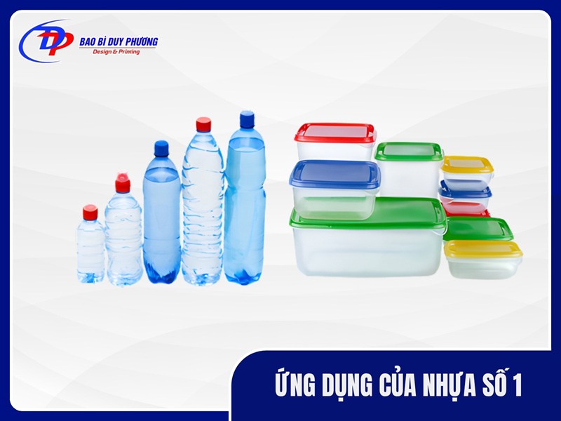 Ứng dụng của nhựa số 1 trong cuộc sống hiện nay