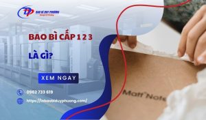 Bao bì cấp 1 2 3 là gì? Phân loại và ứng dụng CHI TIẾT