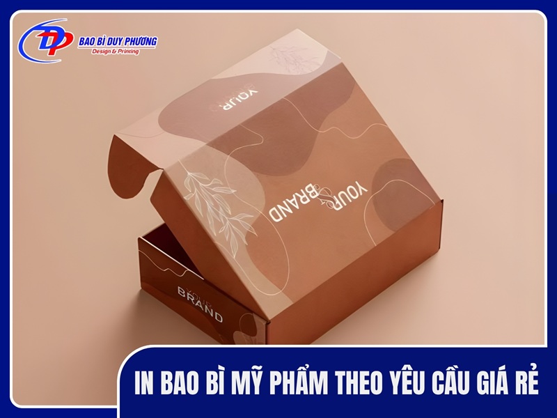 Đơn vị thiết kế và in bao bì mỹ phẩm theo yêu cầu giá rẻ tại TPHCM