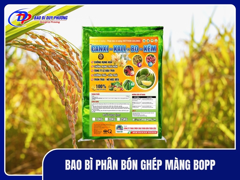 Bao bì phân bón ghép màng BOPP