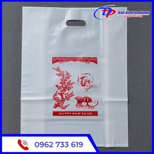 Túi nilon in QR code doanh nghiệp