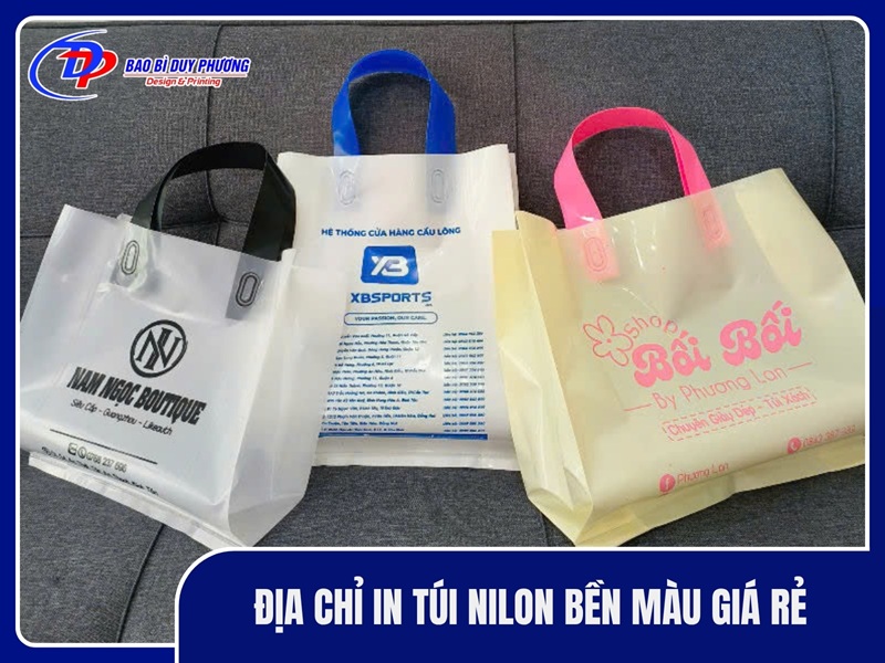 In túi nilon ở đâu sắc nét bền màu giá rẻ nhất?