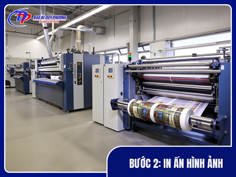 Bước 2: In ấn hình ảnh