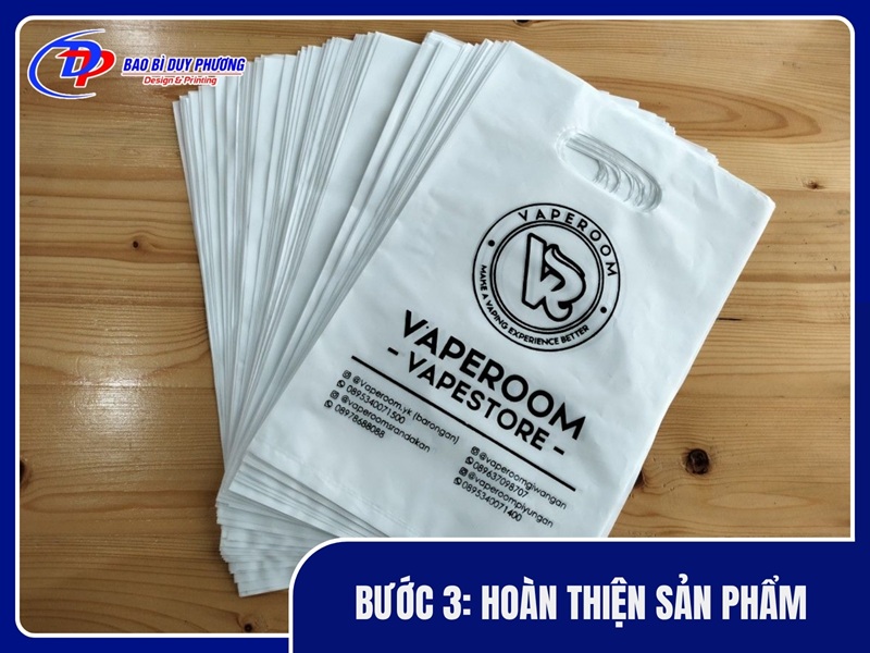 Bước 3: Hoàn thiện sản phẩm
