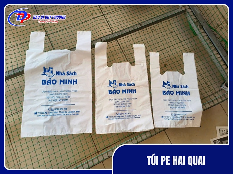 Túi PE hai quai