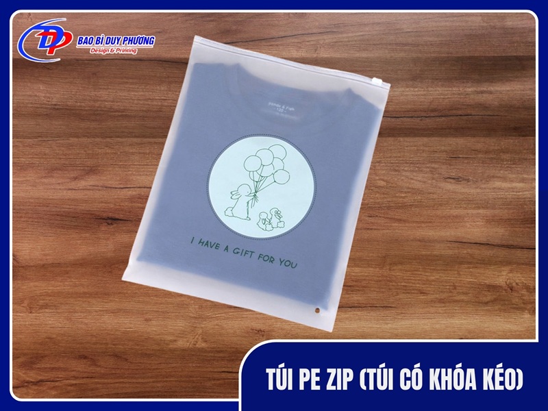 Túi PE zip (túi có khóa kéo)