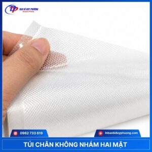 Túi nhựa hút chân không 2 mặt nhám
