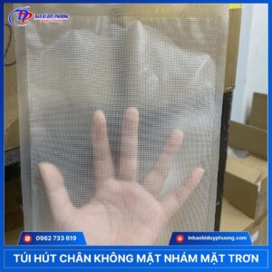 Túi hút chân không nilon 1 mặt nhám 1 mặt trơn
